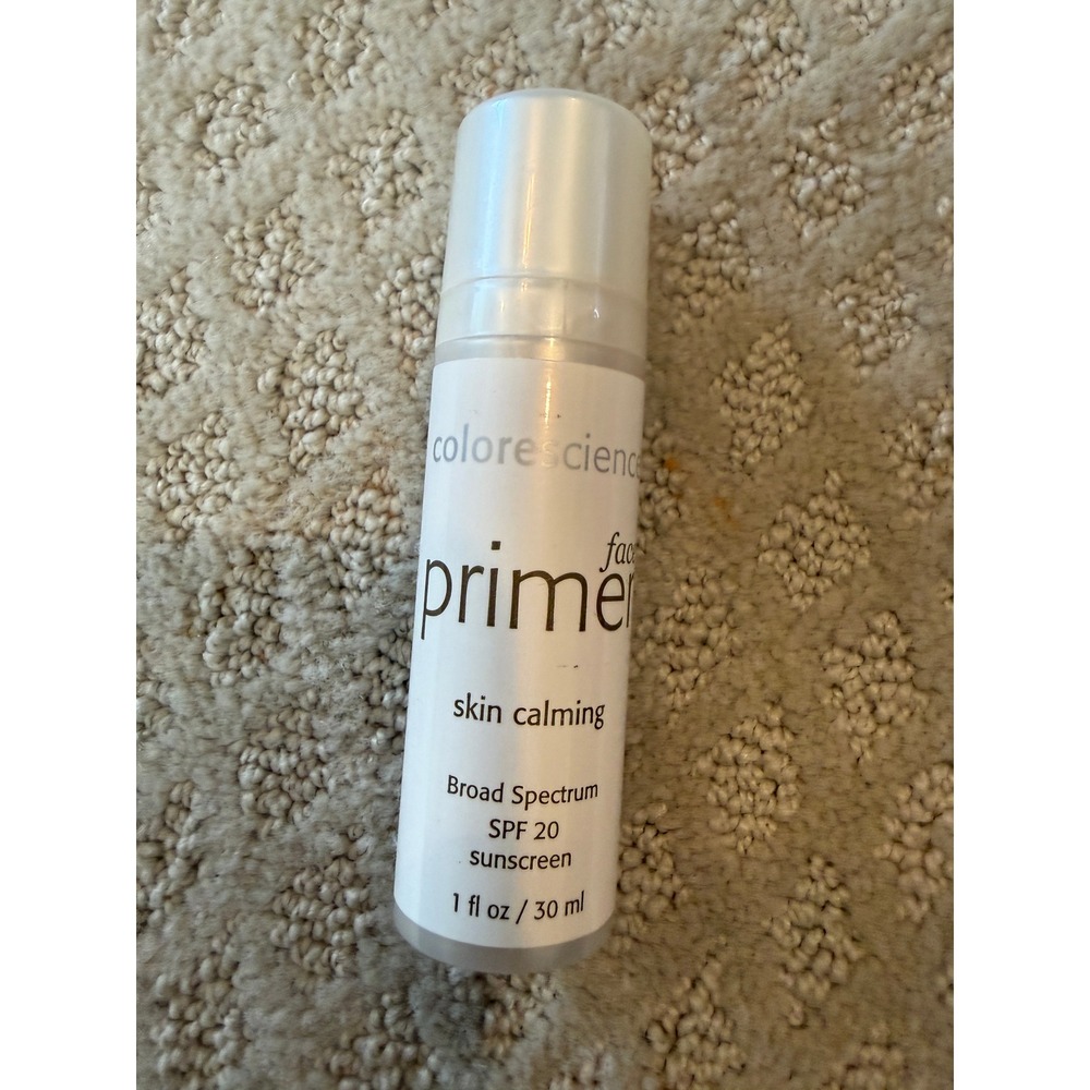Colorescience Skin Calming Face Primer SPF 20 Sunscreen 1oz 30ml Nude Shade